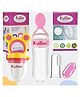 Kritiu Fruit And Food Nibbler, Feeder and Tongue Cleaner - Multicolor