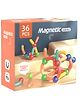NEGOCIO  35 Pcs Colorful Magnetic Sticks and Balls Sets Toys 3D Construction Building Blocks Magnet Stacking Educational Learning Toys Puzzle Games Birthday Gift for Kids- PACK OF 1  COLOR MAY VARY