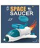 NEGOCIO Space Saucer Launcher Play Set Kids Outdoor Sport Game Educational Ejection Plane Pop-up Flying Saucer Toys- Pack of 1 - Color May Vary