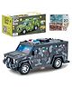 Negocio Military Car Money Safe Box for Kids Piggy Coin Cash Savings Box Bump N Go Military Truck Lights Sound Music Army Jeep Money Saving Pot Safe Atm Safe Bank Toy Car Gifts for Children- Pack of 1 Color May Vary