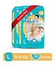 SMART TODDLES Baby Diaper Pants 60 (Size - L) Combo of 2 With Quick Absorption Technology and Extra Protection | Easy to Pull Up and Remove