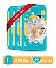 SMART TODDLES Baby Diaper Pants 90 (Size - L) Combo of 3 With Quick Absorption Technology and Extra Protection | Easy to Pull Up and Remove