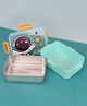 KIDLINGSS Single Compartment Astronaut Print Insulated Lunch Box - Blue