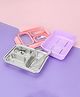 KIDLINGSS Triple Compartment Insulated Lunch Box - Pink & Purple
