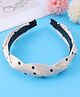 Pine Kids Hair Band with Polka Dot Print Free Size - Beige