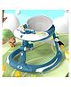 Mee Mee 3 in 1 Baby Walker Rocker and Push Walker For 6-24 Months Baby | 3 Level Adjustable Height, With Detachable Musical Toy Bar & Light | Parental Push Handle, Anti-Rollover Folding Walker For Upto 15kg Baby (Blue)