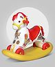 Toy Plus Sultana Baby Push Ride On and Rocker - Red White