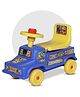 Toy Plus Little Wagon Foot to Floor Ride On - Blue Yellow