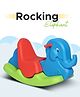 Toy Plus Rocking Elephant Ride On Rocker - Multicolor