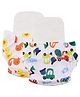 Passion Petals 2 Cloth diaper+2 inserts- Freesize Adjustable, Washable and Reusable Cloth Diaper for babies 0-3 Years | - Assorted 2|High Absorbent 1 Reusable Diaper 1 Insert Pack (5-18Kg)
