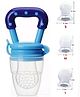 BPA Free Fruit Feeder/Pacifier with 3 fruit Nipples(S,M,L Sizes)(Color may vary)