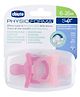 Chicco Physio Soft Silicone Physioforma's Soother  Pack of 2-Pink
