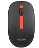 iVoomi Sora Wireless Optical Mouse with Bluetooth  (Black)