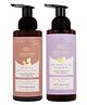 AreoVeda Mom & Baby Wash Combo - 24hr Hydration, Soothes Skin & pH Balanced Lab Tested, Ecocert Certified, EWG Verified - 500ml + 500ml