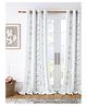 Story@home 7 ft Room Darkening Cotton Door Curtain