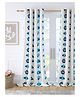 Story@home 7 ft Room Darkening Cotton Door Curtain