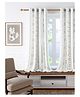 Story@home 5 ft Room Darkening Cotton Window Curtain