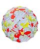 Little Surprise Box Floral Print Umbrella - Orange