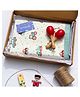 Gudgoodie Baby Gift Set Cotton Muslin Dohar and Set of 2 Maracas  Vehicles