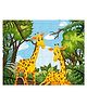 Fiddlys 54 Pcs Wood Jigsaw Puzzles for Kids & Children  (Girafe-54 Pcs)