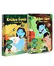 Toynama Educational Toys for Kids - Krishna Gopala and Makhan Chor 100 Pcs X 2 Jigsaw Puzzles Ages 3+ | Cultural Interactive Learning with App