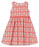 Milou Sleeveless Floral Printed Dress - Light Pink
