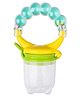 Fantasy India Rattle Silicone Food & Fruit Nibbler - Green