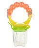 Fantasy India Rattle Silicone Food & Fruit Nibbler - Orange
