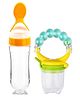 Fantasy India Fruit And Food Rattle Nibbler & Feeder - Yellow