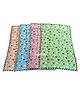 Fabrify Pure Cotton Baby Mats, Mattress, Godadi, Bistar Pack of 2 Heart Print - 4 Piece Combo