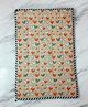 Fabrify Pure Cotton Baby Mats, Mattress, Godadi, Bistar Heart Print - Orange
