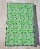 Fabrify Pure Cotton Baby Mats, Mattress, Godadi, Bistar Heart Print - Green