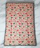 Fabrify Pure Cotton Baby Mats, Mattress, Godadi, Bistar Heart Print - Pink