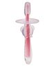 Adore Baby Training Toothbrush With Anti Choking Shield - Pink