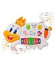 Domenico Rabbit Musical Piano with Music, Animal Sounds and Flashing Lights Toy for Kids - Color & Design May Vary