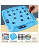 Urbane Chic Magnetic Games for Kids 20 Magnets Balls with 1 Board and Task Wheel Square Chess Board Game Educational Challenging & Fun Toy kids-Multicolor