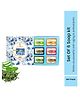 Khadi Organique  Ayurvedic handmade Herbal Soap Kit Set of 6 - 450 g