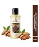 Khadi Organique Sweet Almond Oil 100% Cold Pressed for Hair, Skin & Anti-Ageing Face Care - 210 ml