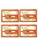 Khadi Organique Orange Soap Pack Of 4 - 125 g each