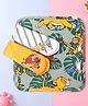 Babyhug Disney Interlock Knit Wash Cloth with Lion King Digital Print  Pack of 3 L 28 X B 28 cm - White & Yellow