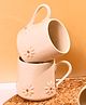 WEAVING HOMES White Lily Mug - Set of 2 White