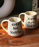 WEAVING HOMES Cute But Scorpio Mug - Set of 2 White