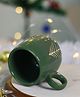 WEAVING HOMES Christmas Tree Cuddle Mug- Green - Set of 2 Green