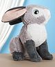 Furry Pals Super Soft Cuddly Rabbit Plush Toy Grey - Height 25 cm