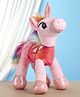 Furry Pals Premium & Super Soft  Adorable Unicorn Plush Toy Pink - Height 32 cm