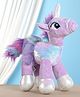 Furry Pals Premium & Super Soft Adorable Unicorn Plush Toy Purple - Height 30 cm