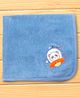 Pink Rabbit Terry Knit Towel with Bear & Rocket Print L 79 x B 82 cm - Brown