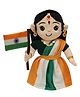 Panda's Box Musical Bharat MATA (Medium - 30 cms) | Musical Soft Plush Toy | Best Gift for Infants, Toddlers & Babies- 30 cm