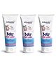 Comfy Cheeks organic Baby Daily Lotion made with Aloe Vera And Avocado Oil Extract Helps Fighting Baby Rashes & soothes  skin  | 100ml Tube (Pack of 3)