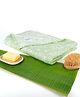 Doctor Towels Banana Jacquard  Floral Bath Towel - Pastel Green